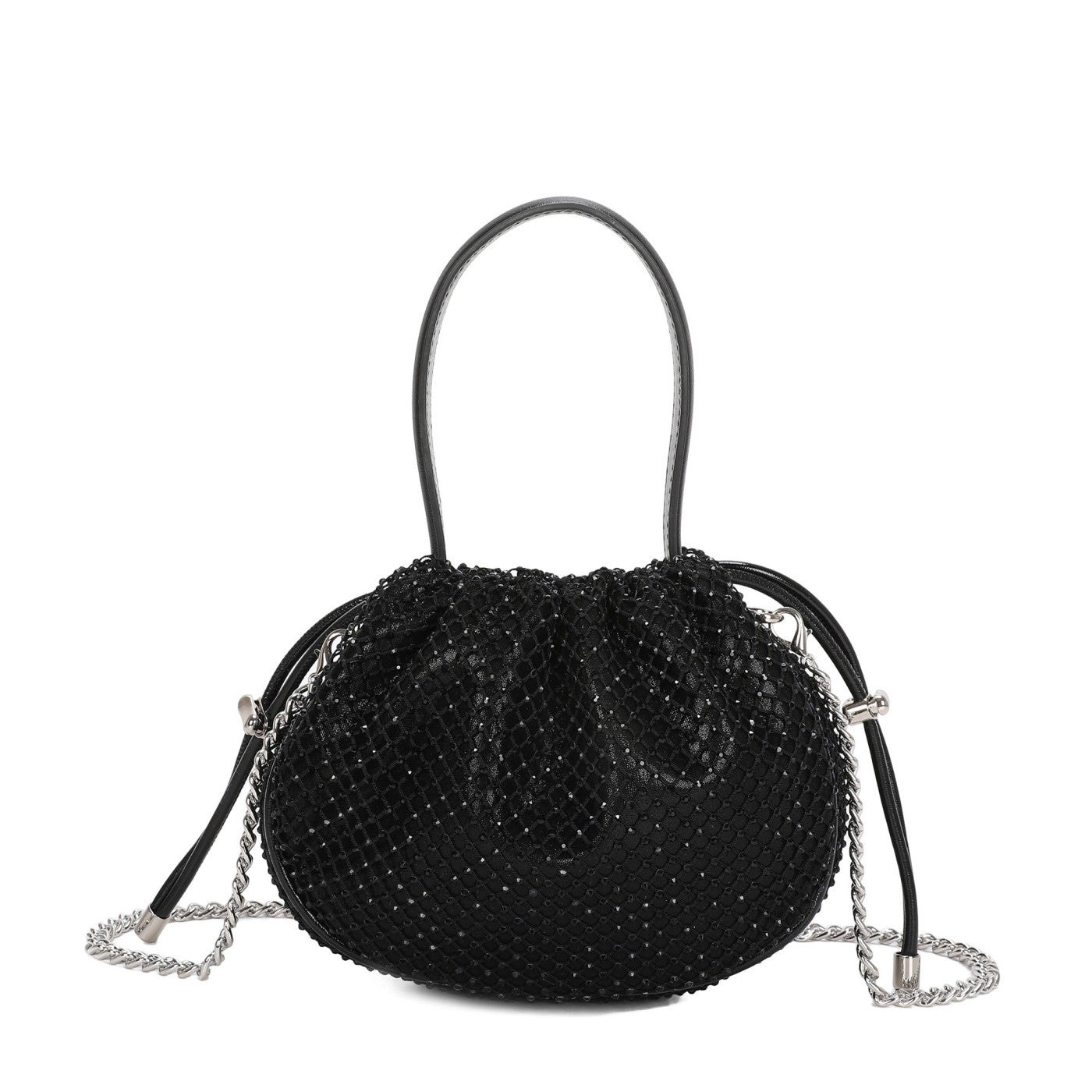 Bolso Clutch de mano para eventos colores dorado, plateado y negro brillante