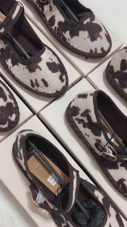 Bailarinas Terciopelo Atadas con Cinta o con Hebilla Mujer | Elige tu talla habitual (36 a 41)