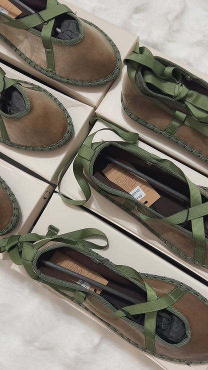 Bailarinas Terciopelo Atadas con Cinta o con Hebilla Mujer | Elige tu talla habitual (36 a 41)