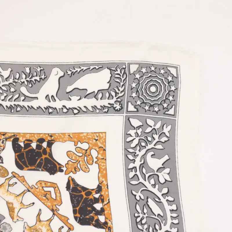 Pañuelo de cuello animales Gris y Dorado - MINNI MOON-Lepetitemarie-Singularu-PDPAOLA-Luamarta