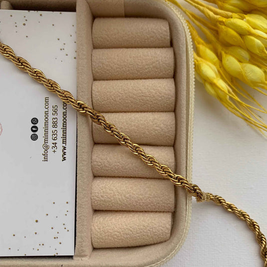 Collar Dessy Baño de Oro - MINNI MOON-Lepetitemarie-Singularu-PDPAOLA-Luamarta